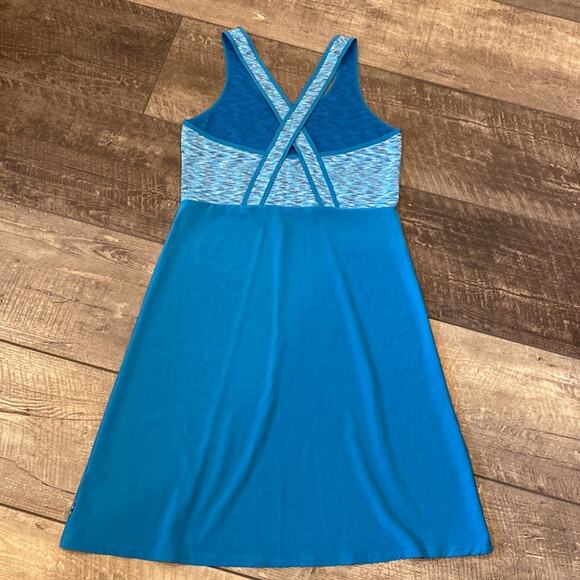 NWOT Smartwool Willow Glacier Blue Merino Wool Dress S - Picture 12 of 13